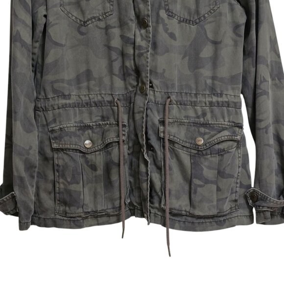 Nanette Lepore Camouflage Utility Jacket Sz XS - Picture 3 of 11
